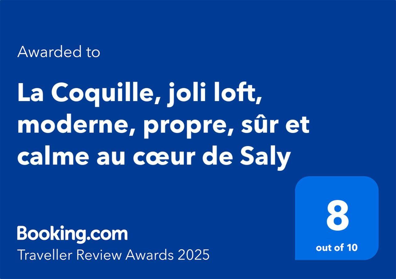 Appartement "La Coquille", Joli Loft, Moderne, Propre, Sur Et Calme Au Coeur De Saly Extérieur photo