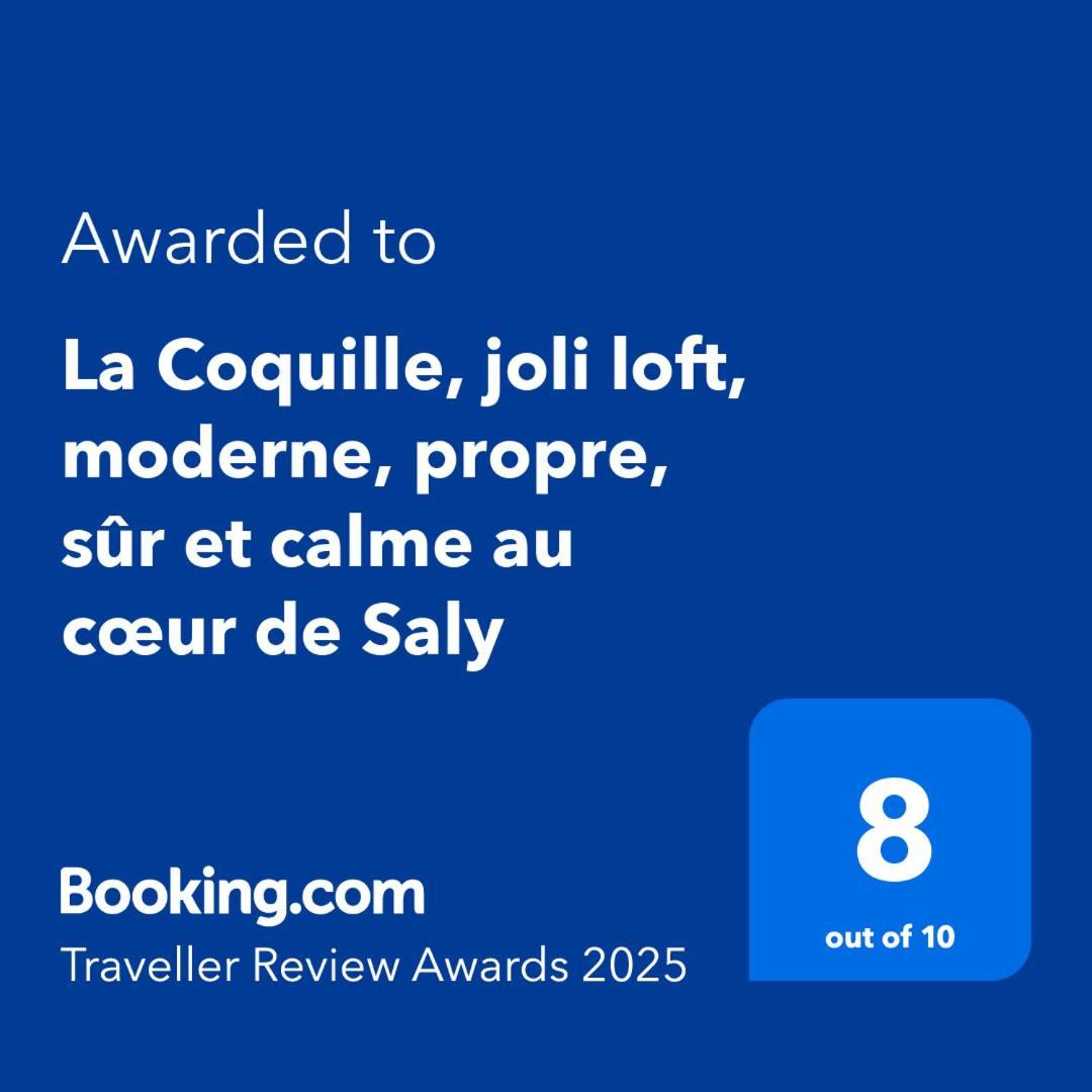Appartement "La Coquille", Joli Loft, Moderne, Propre, Sur Et Calme Au Coeur De Saly Extérieur photo